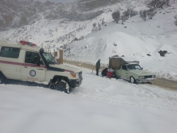 بارش سنگین برف راه سه روستای اندیکا را مسدود کرد